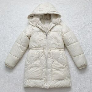 A&F‎ Women's Aircloud Puffer Parka, White